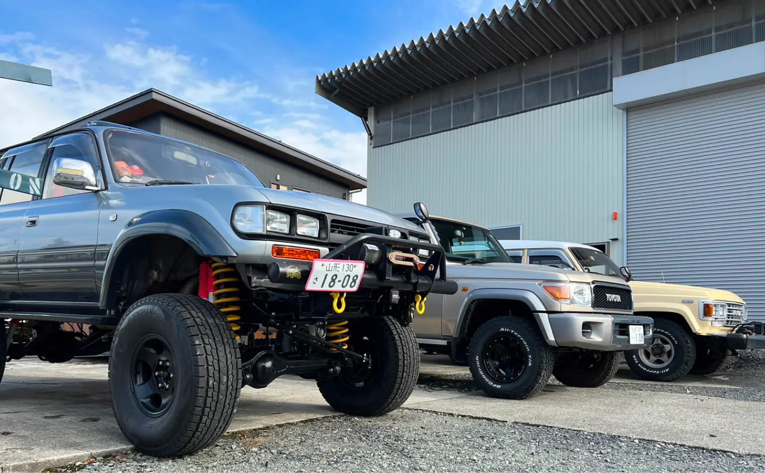 株式会社小笠原工業が制作した車両用バンパー